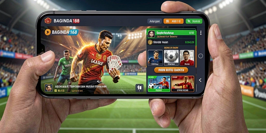Tampilan screenshot BAGINDA168 yang menunjukkan fitur taruhan olahraga.