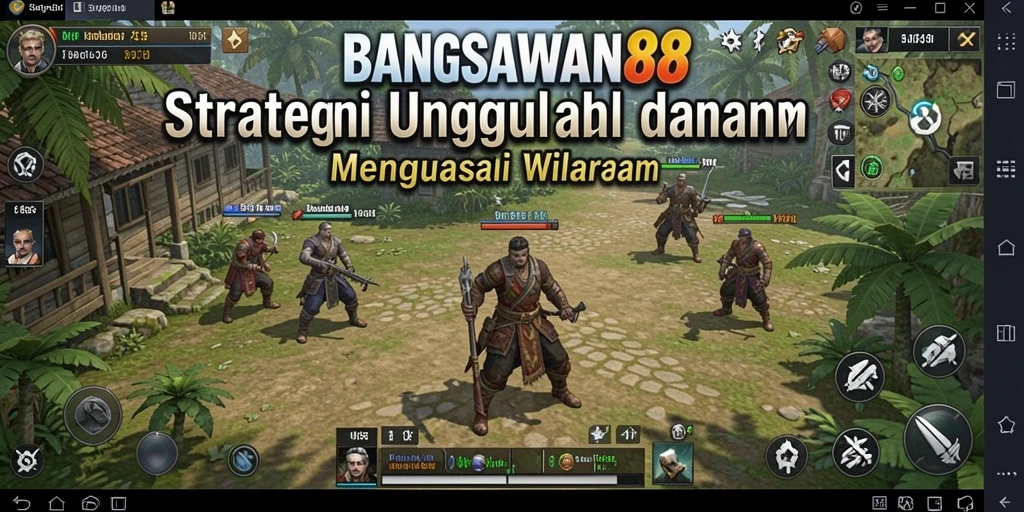 Tampilan gameplay strategi mendalam BANGSAWAN88.
