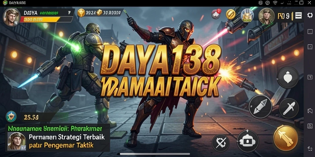 Tangkapan layar menunjukkan momen strategis dari permainan DAYA138.