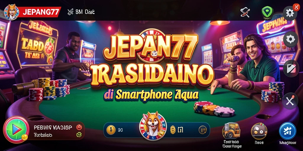 Gameplay menarik di JEPANG77 dengan berbagai permainan kasino.