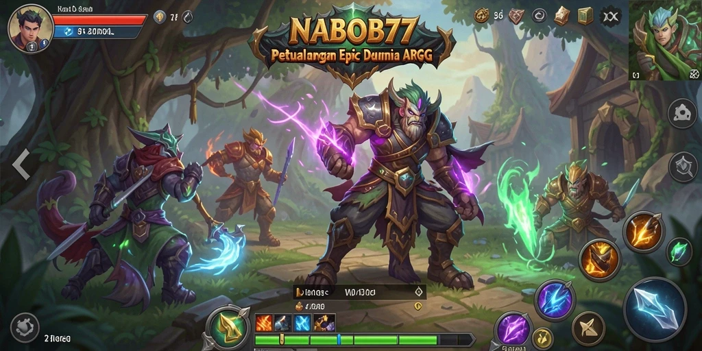 Gameplay menegangkan dan penuh aksi dalam NABOB77.