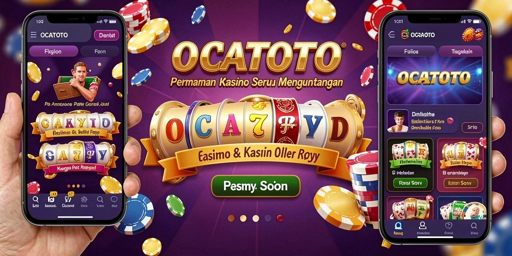 Tampilan gameplay kasino yang menarik dan mengasyikkan di OCATOTO.