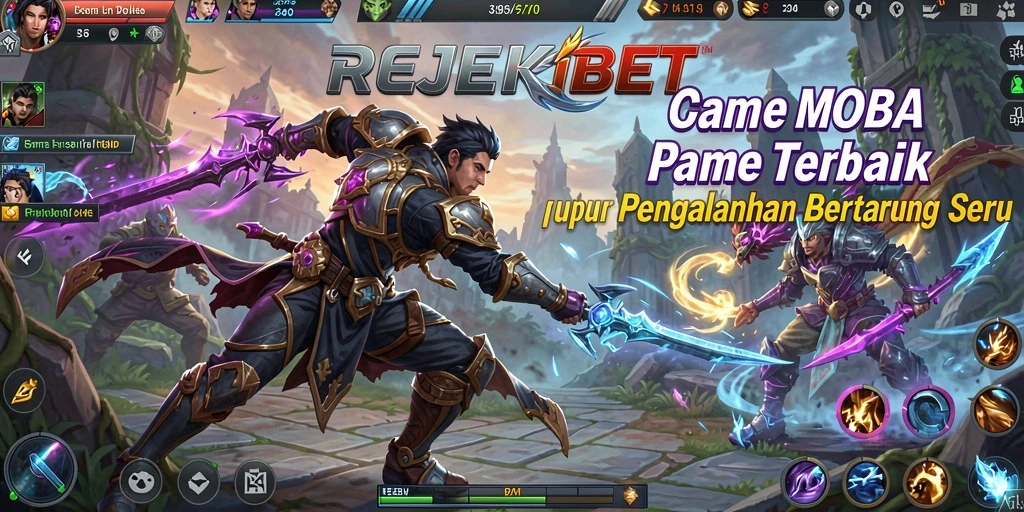 Tampilan menarik dari gameplay seru di REJEKIBET.