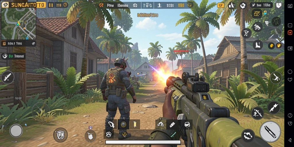 Tampilan seru dari gameplay SUNGAITOTO yang penuh aksi.