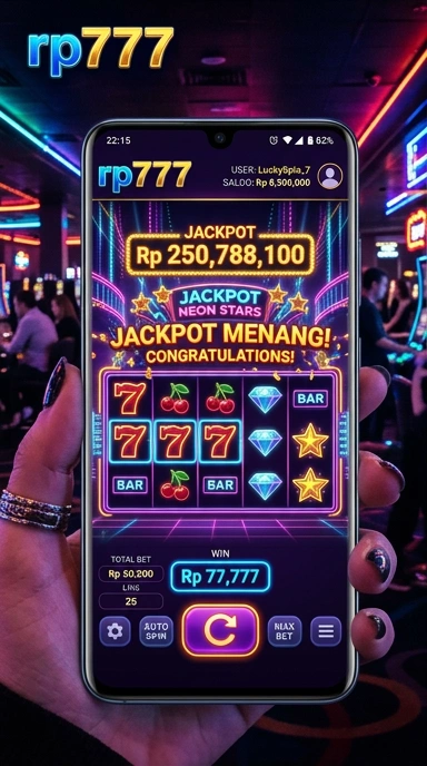 Screenshot menu kategori aplikasi di rp777.